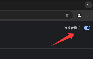 开启开发者模式