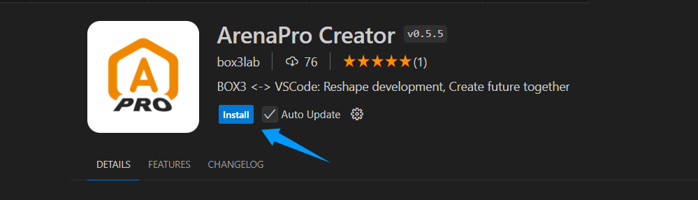 在扩展市场中搜索并安装插件